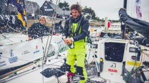 Podium pour Arno Biston sur La Solitaire du Figaro Paprec.